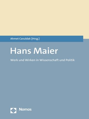 cover image of Hans Maier